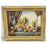 Gilt Framed Print on Canvas