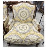French Provincial Bergere Armchair