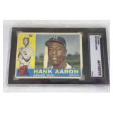 1960 Topps Hank Aaron Trading Card - Authenticated