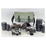 Vintage Cameras - Argus, Canon & More