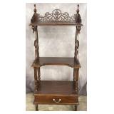 5 FT Mahogany Chippendale Style Etagere