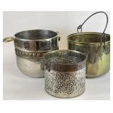 Decorative Metal Plant Pots