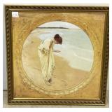 Framed Art Print 'The Sea Hath Its Pearls'