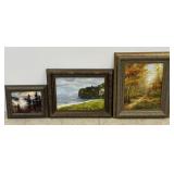 Oil & Print on Canvases - Signed