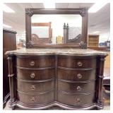 Bernhardt Traditional Serpentine Double Dresser