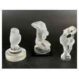 Collection of Lalique Crystal Figurines
