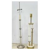 Hollywood Regency Style Floor Lamps