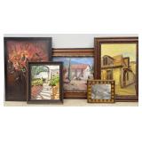 Selection of Prints & Oil on Canvases