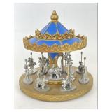 1985 Hudson Fine Pewter Carousel Display Set