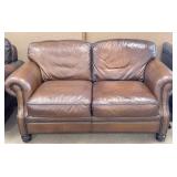 Star Furniture Leather Love Seat