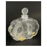 Vintage Lalique Perfume Bottle - 'Deux Fleurs'