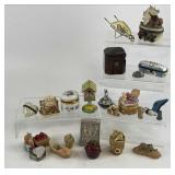 Miniature Figurines, Trinket Boxes & More