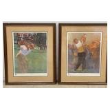 World Golf Hall of Fame Framed, Signed & Numbered