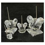 Retired Swarovski Crystal Mouse Figurines