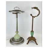Art Deco Smoking Stands - Metal & Cast Iron