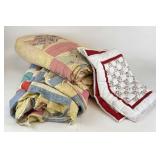Hand Made Pinwheel, Sunbonnet Sue & More Quilts