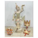Southeast Asian Hand Carved Artifacts & More