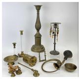 Brass Decor - Candle Holders, Bells, Bowl & More