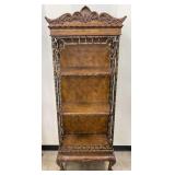 Lighted Old World Style Etagere
