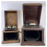 Vintage Edison Cylinder Phonographs
