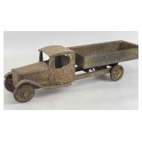 Vintage Pressed Steel Toy Dump Truck