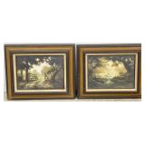 Vintage Framed Windberg Prints