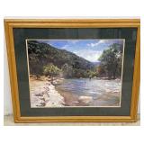 Framed Signed & Numbered Art Print - James