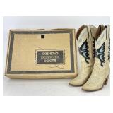 Vintage Capezio Designer Western Boots