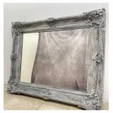 3 FT Ornate French Style Baroque Beveled Mirror