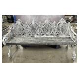 Cast Aluminum Garden Bench