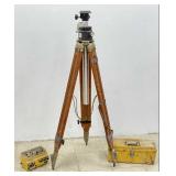 Vintage Heavy Duty Wood Tripod & More
