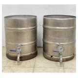 Stainless Steel Kegs Repurposed for Brewing
