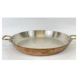 Mauviel M'Heritage Copper Round Pan