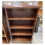 4 Shelf Mahogany Bookcase