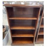 4 Shelf Mahogany Bookcase