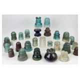 Vintage Glass & Ceramic Line Insulators