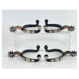 Gal Leg Western Riding Spurs