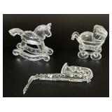 Swarovski Crystal Faceted Figurines