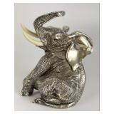 D'Argenta Internacional Silver Clad Elephant