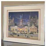 Framed Lithograph w/ COA - Michel Delacroix