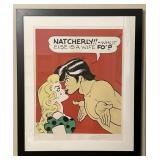 Framed Signed & Numbered Silk Screen-