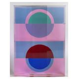 Signed Acrylic Decorative Sculpture - #DC 1334 '91