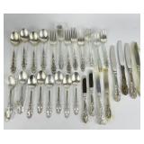 Towle Sterling Service for 4 Esplanade Pattern