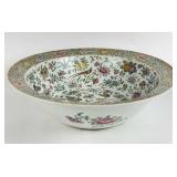 Chinese Famille Rose Porcelain Centerpiece Basin