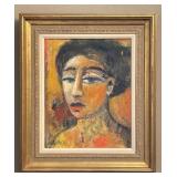 Gilt Framed & Signed Oil on Canvas - David Harouni