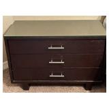 Modern Contemporary Style 3 Drawer Nightstand