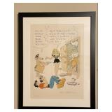 Framed Signed & Numbered Limited Edition  Color