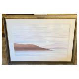 Framed & Signed Original Mixed Media on Paper -