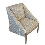 Postmodern Sculptural Triangular Lounge Chair