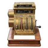 Antique Brass National Cash Register
